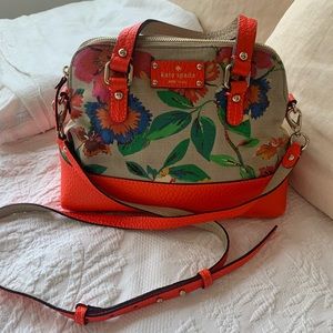 Kate Spade Grove Court Floral Satchel